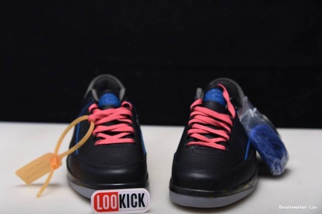 Boostmaster lin Black 2 Jordan Blue DJ4375-004 SP Retro Off-White Low 0802